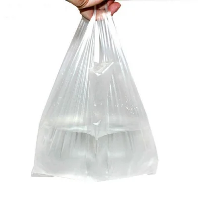 Майка-пакет 43*10*80 18мк 1/100 прозрачная К, арт. RI-082 Прозрачный - фото