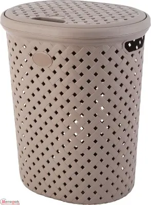 Корзина для белья Plast Team Rattan 42л 415х330х510 мм шоколадный мокко, арт. PT408711015 Корзина для белья Plast Team Rattan 42л 415х330х510 мм шоколадный мокко, арт. PT408711015 Шоколадный - фото