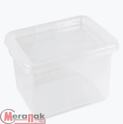 Ящик для хранения "Palm" 2л, 190х153х98мм (бесцветный), арт. 221300101/00 Бесцветный - фото