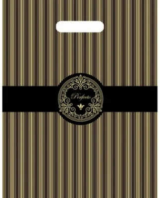 ТЦ5штСумка-пакет 30*37 прор.ручкой 90мкПерфекто Микс Микс - фото