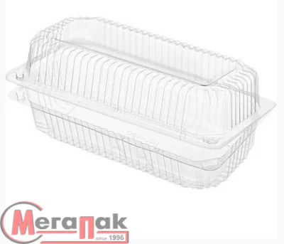 Контейнер РК-34 ПЭТ 50 шт 221*115*77 Контейнер РК-34 ПЭТ 50 шт 221*115*77 Прозрачный - фото