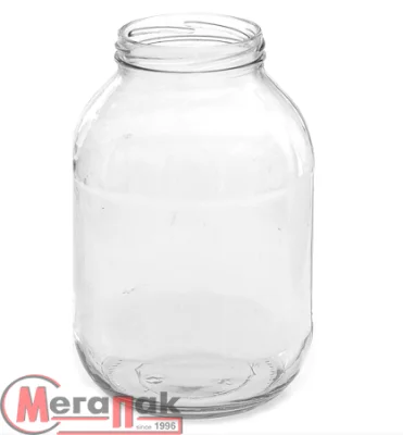 Стеклобанка 3000мл. д.82 винт, 1шт Прозрачный - фото