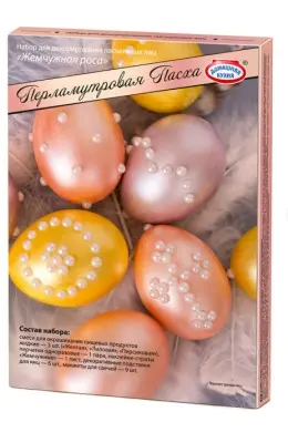 Набор для декорир. яиц "Перламуртр. Пасха" Ассорти, hk10371 Микс - фото