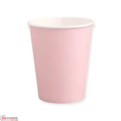 Стакан бумажный 350мл для горячего Розовый 50шт, арт. 100239 AW110 Розовый - фото