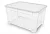 Ящик "Кристалл" универсальный с крышкой L 555*390*290 мм, арт. 431265801 Прозрачный - фото