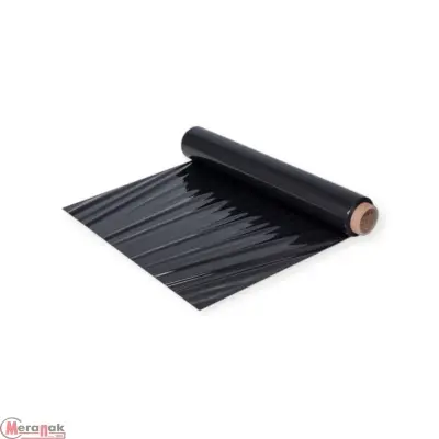 Стрейч 2 (нетто 1,5кг) чёрный (2503-5/1-ЛЧ-170), 1 сорт Черный - фото