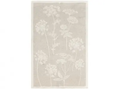 Полотенце льняное 35*60 "Растения" цв. 330 рис. 731 Разноцветный - фото