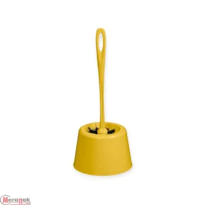 Комплект WC "Good" стандарт, черная щетина (ярко-желтый), 223302302/02 (26) Комплект WC "Good" стандарт, черная щетина (ярко-желтый), 223302302/02 (26) Желтый - фото