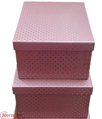 Коробка К565 16*22,5*8 Розовый - фото