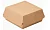 ТЦ25штКоробка для бургера 120х120х100 ХL, 25614 Packton Светло-коричневый - фото