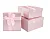 Коробка Чудесный подарок, Нежно-розовый, 19*19*9,8 см, 1 шт Розовый - фото