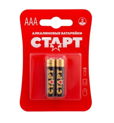 Элемент питания СТАРТ LR03-BL2 (40/720) блистер 2 шт.  - фото