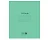 Тетрадь 24л. ЗЕЛЕНАЯ обложка, клетка с полями, офсет №2 ЭКОНОМ, "ПИФАГОР", 107125 Зеленый - фото