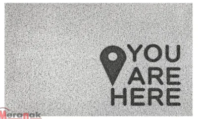 Коврик придверный Dekorelle LAPSHA 60X90см, в ассортименте Микс - фото