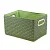 Короб для хранения складной, Д310 Ш220 В190, зеленый, QR08F-L Зеленый - фото