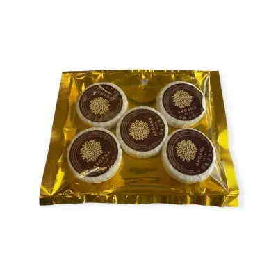 Мыло, плиссе-гофре 20 гр (Коллекция Argana), арт. 6803 1/5 Белый - фото