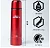 Термос, 750 мл, Гильза "Мастер К", с кружкой, сохраняет тепло 24 ч, гарантия 5 лет, красный, арт. 3940530 Красный - фото