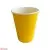 Стакан бумажный 350мл для горячего желтый 50шт, арт. 00000001212/103002 Стакан бумажный 350мл для горячего желтый 50шт, арт. 00000001212/103002 Желтый - фото