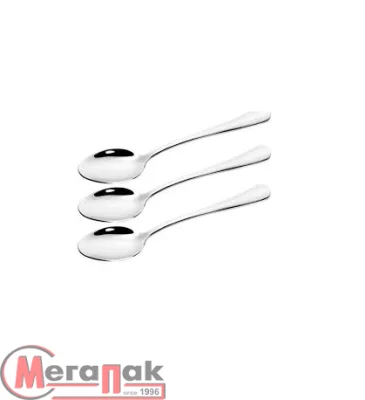 Ложка столовая Mielaje, 3 шт. 812 (12/72) Серебро - фото