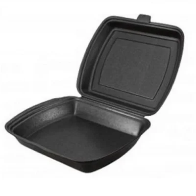 Меню- бокс  1 -секц.1/100 LB-1 А ЧЕРНЫЙ 247*204*62,вес 10гр Черный - фото