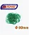 Резинка для растительной зелени/денег 1000г д.30мм арт. 300-100 Зеленый - фото