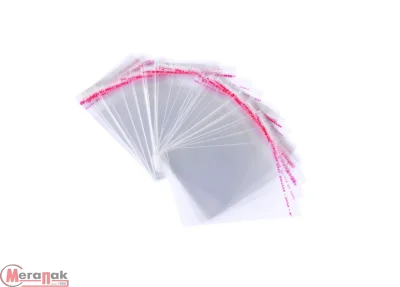 Пакет с клеевым клапаном  7*10+3 1/250 25мк, БОПП Прозрачный - фото