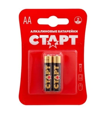 Элемент питания СТАРТ LR6-BL2 (40/720) блистер 2 шт.  - фото