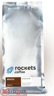 Кофе Rockets, Espresso #14 1000гр в зернах Бразилия (60%арабика, 40% рабуста)  - фото