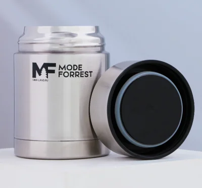 Термос для еды Mode Forrest, 450 мл, металл,9088932 (50) MODE FORREST Термос для еды Mode Forrest, 450 мл, металл,9088932 (50) MODE FORREST Серебро - фото