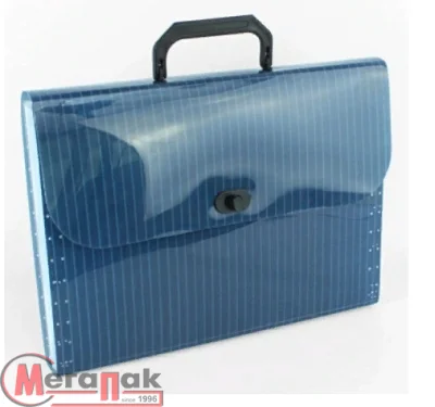 Портфель А4 13 отделений Denim (6), DV-1874 DN  - фото