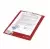 Доска-планшет BRAUBERG А4 (313*225 мм), КРАСНАЯ Красный - фото