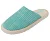 Туфли домашние женские закрытые 813F224-1 (мятный, 40 (QR)) Мятный - фото