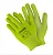 Перчатки полиэстер, ПВХ-точка «МИКРОТОЧКА» для садовых работ 9(L) PR-PVC523  - фото