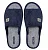 Туфли домашние мужские открытые J2023-01 (синий, 45 (QR)) Синий - фото