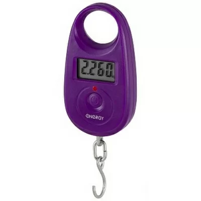 Безмен электронный ENERGY BEZ-150 фиолетовый 25кг Фиолетовый - фото