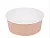 Круглый контейнер OSQ Round Bowl 750 (45 шт в упак,270шт./кор.) Прозрачный - фото