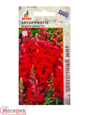 Антирринум Монарх Кримсон 0,1 гр Антирринум Монарх Кримсон 0,1 гр  - фото