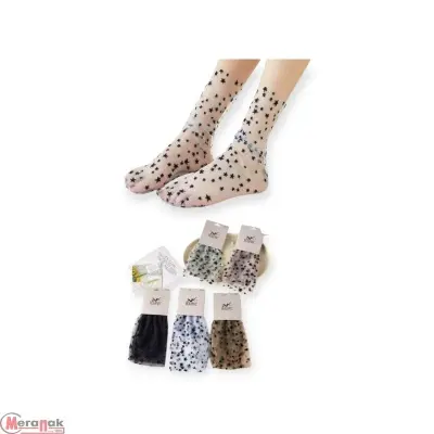 Носки женские Нарис, капрон, звезды цвет, арт. К216  - фото