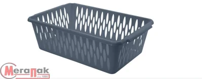 Корзинка для хранения Keeplex Light M 30х19,5х9,5см космический серый, KL201210026 (39) Серый - фото