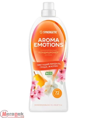 Кондиционер д/белья концен-нный 1,8л"Synergetic"EMOTIONS" Happiness/Счастье(6)110464  - фото