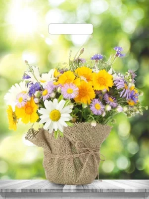 ТЦ 10шт Сумка-пакет 40*31 прор.ручкой Микс  - фото