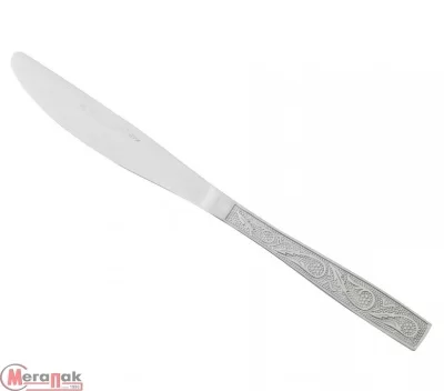 Нож столовый  МАРТА 1,8мм 20,2см (400), КТ-003-НС-1 Серебро - фото