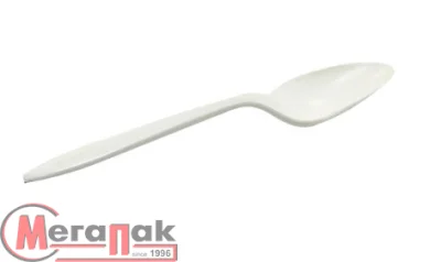 Ложка круглая 145мм 1/100 кукурузный крахмал, арт. DLS-02  - фото