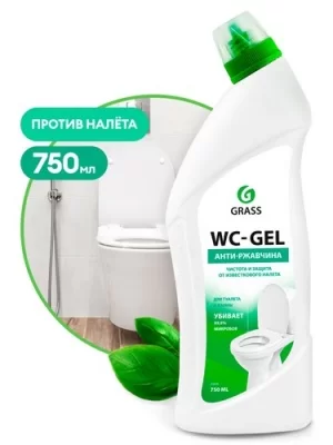 Средство для чистки сантехники "WC-gel", 750мл  - фото