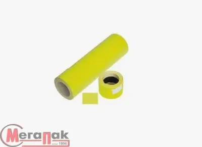 Ценник 25*36 А25 липкий 1/300 желтый Желтый - фото