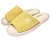 Туфли домашние женские открытые Ж-23-206 (желтый, 40 (QR)) Желтый - фото