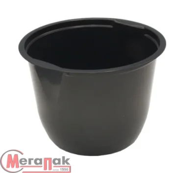 Контейнер У 750 мл черн. 1/50 (12) (Р Крышка У), М-132 Контейнер У 750 мл черн. 1/50 (12) (Р Крышка У), М-132 Черный - фото