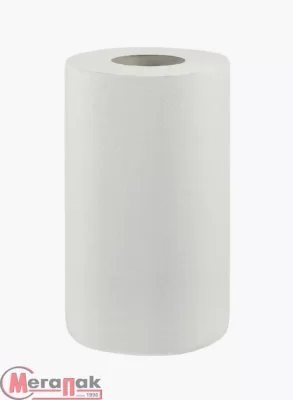 Полотенца бумаж Professional STYLE без втулки с центр вытяжкой, Стандарт, 120м, 1сл (12) Белый - фото