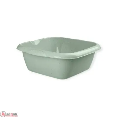 Таз универсальный "Greenland" квадратный 6л (зеленый флэк), 221238818/04 (30) Зеленый - фото