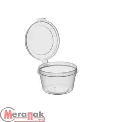 Банка-соусник с крышкой  30мл. 1/80, 1234  - фото